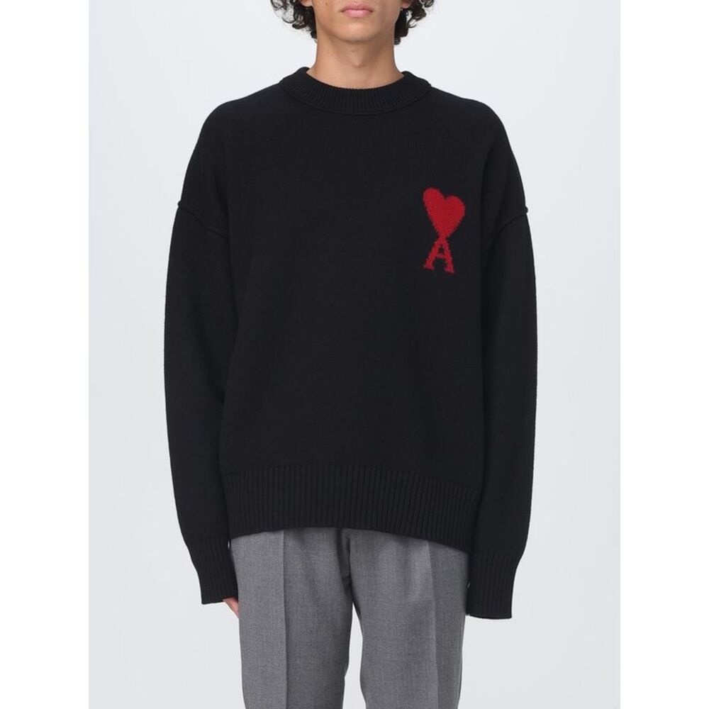 Ami Paris Sweater Men Black
